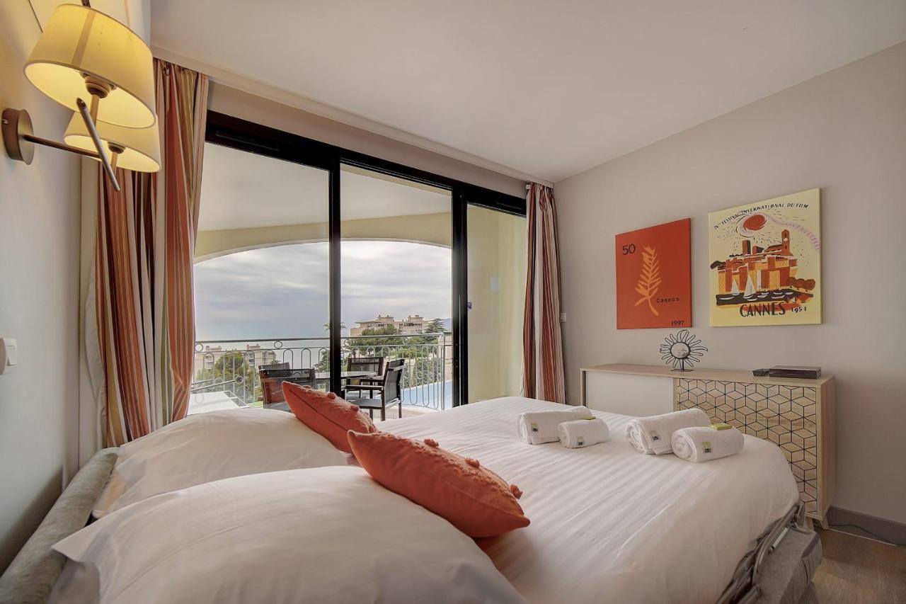 Immogroom - 2 Rooms Sea View - Swimming Pool - Terrace - Parking - Ac Cannes Exterior photo