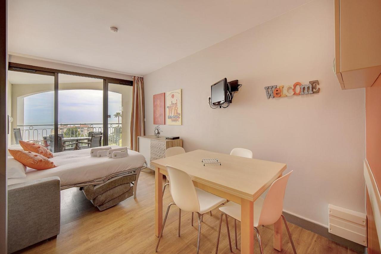 Immogroom - 2 Rooms Sea View - Swimming Pool - Terrace - Parking - Ac Cannes Exterior photo